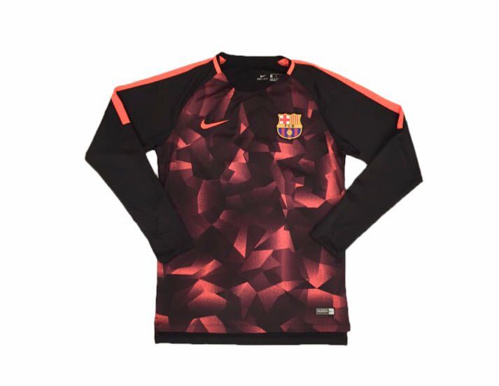 17-18シーズン NIKE FC バルセロナ 長袖 トレーニング ウェア ドライ