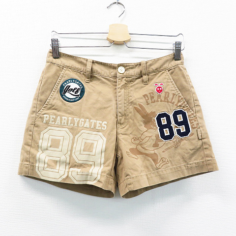 パーリーゲイツ PEARLY GATES ショートパンツ ストレッチ 総柄 P&I 