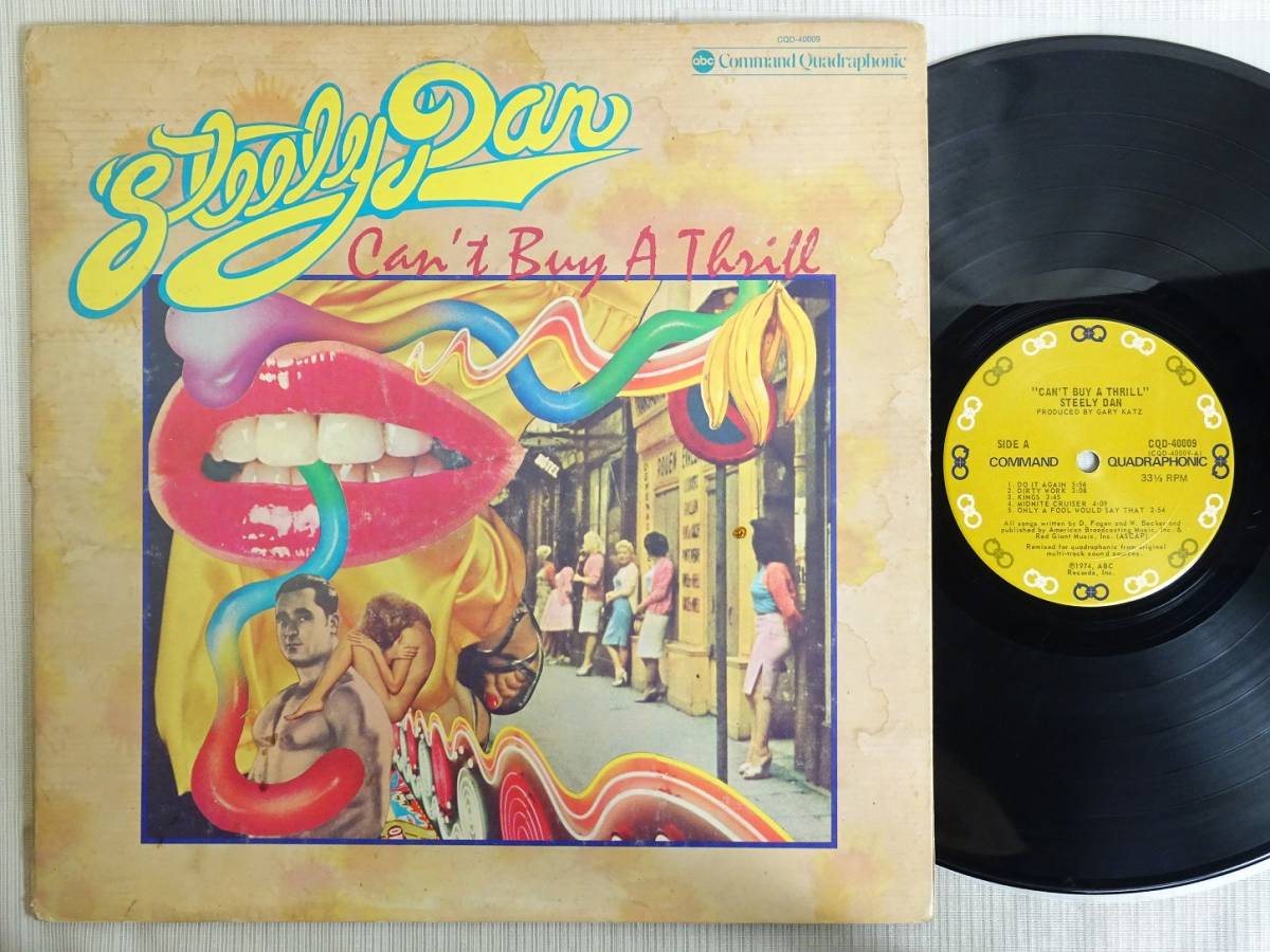 2点まとめ売り 特上品 ☆US 4チャンネル! QUADRAPHONIC! STEELY DAN☆CAN'T BUY A