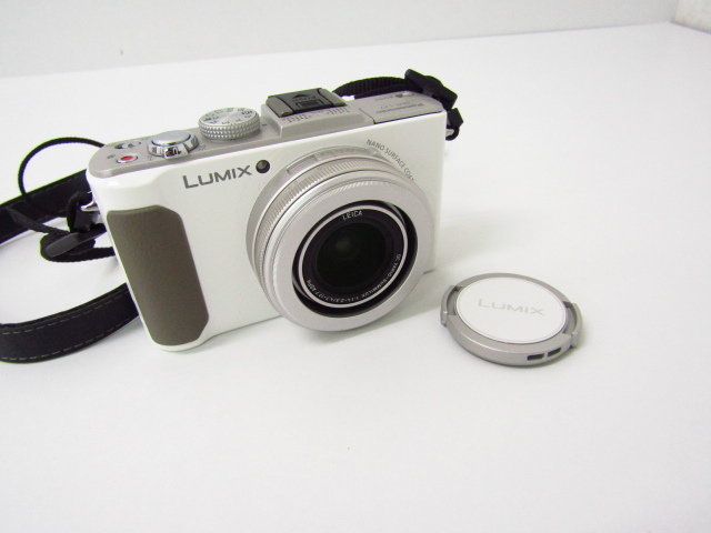Panasonic デジタルカメラ LUMIX DMC-LX7 ホワイト ジャンク品 ☆A2010
