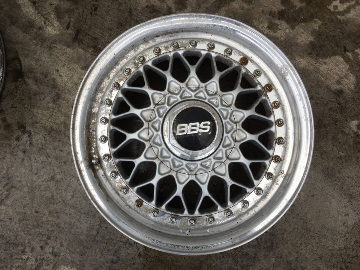 BBS bbs アルミホイールrs 当時物4穴RS189 15インチ