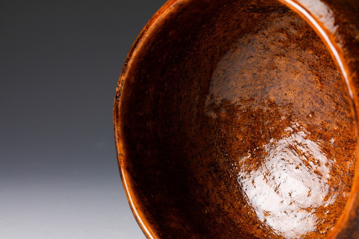 【佳香】十代 大樋長左衛門(年朗) 茶碗 共箱 共布 茶道具 本物保証_6