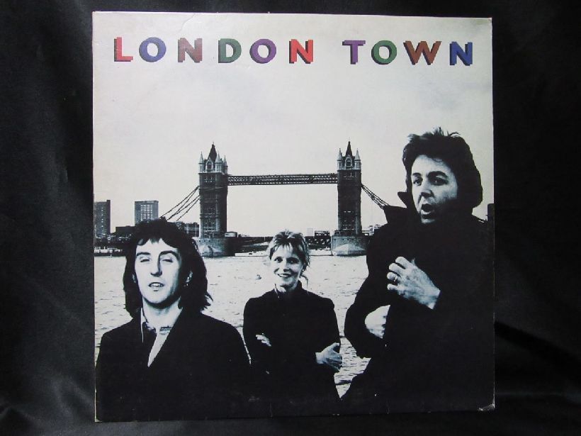 London Town - Wings – Paul Vinyl UK MPL McCartney 0 LP WINGS