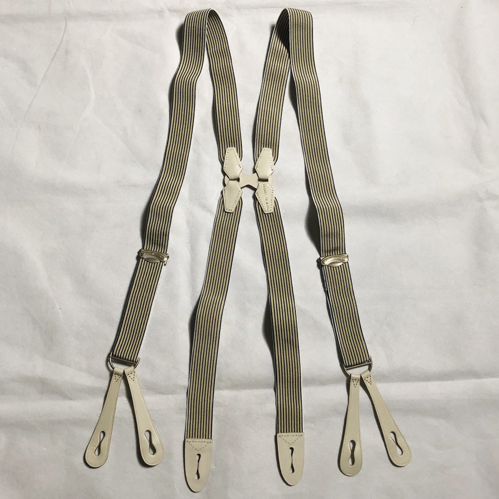 DEAD RRL レザー サスペンダー LEATHER SUSPENDER デッドストック