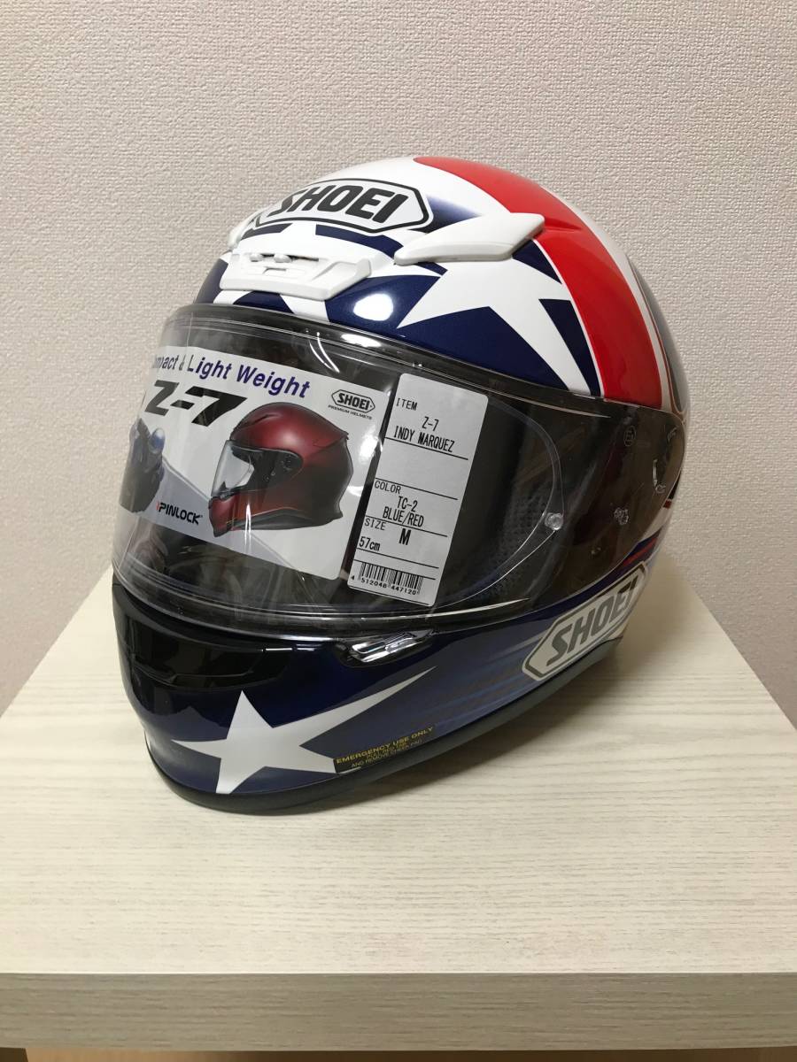 z-7 shoei INDY MARQUEZ Mサイズ SHOEI Z-7 INDY インカム フル