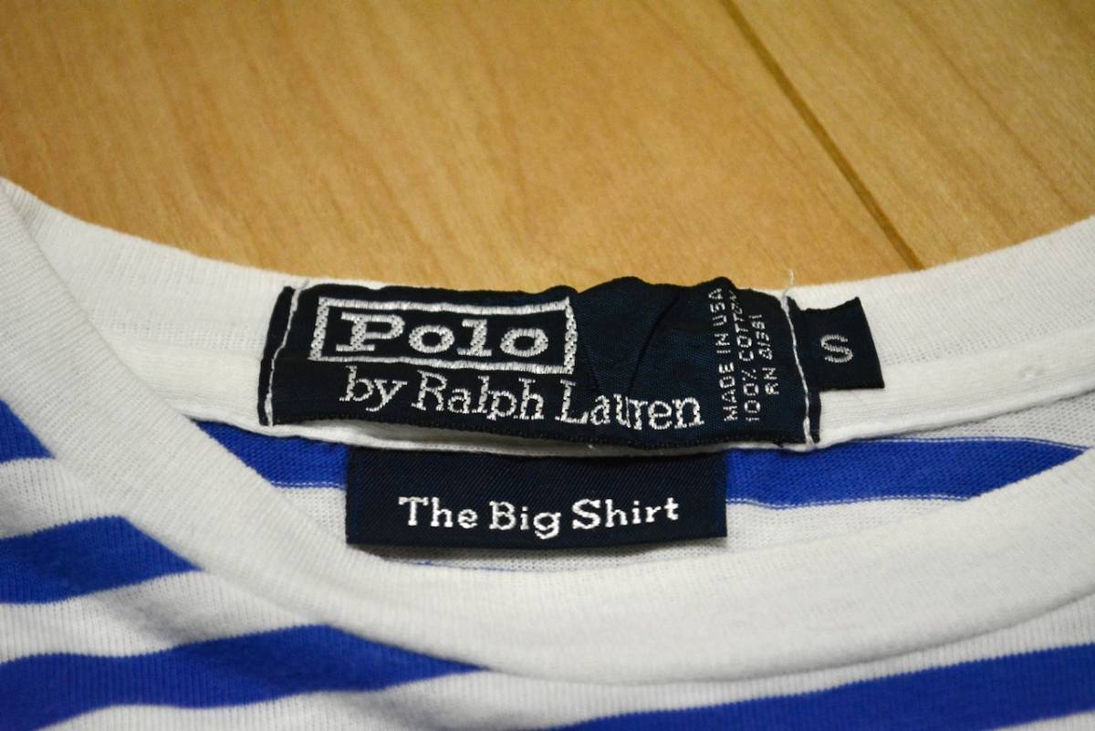 80s Lauren Ralph ラルフローレン 90s Polo ボーダー 80年代 tee y2k 