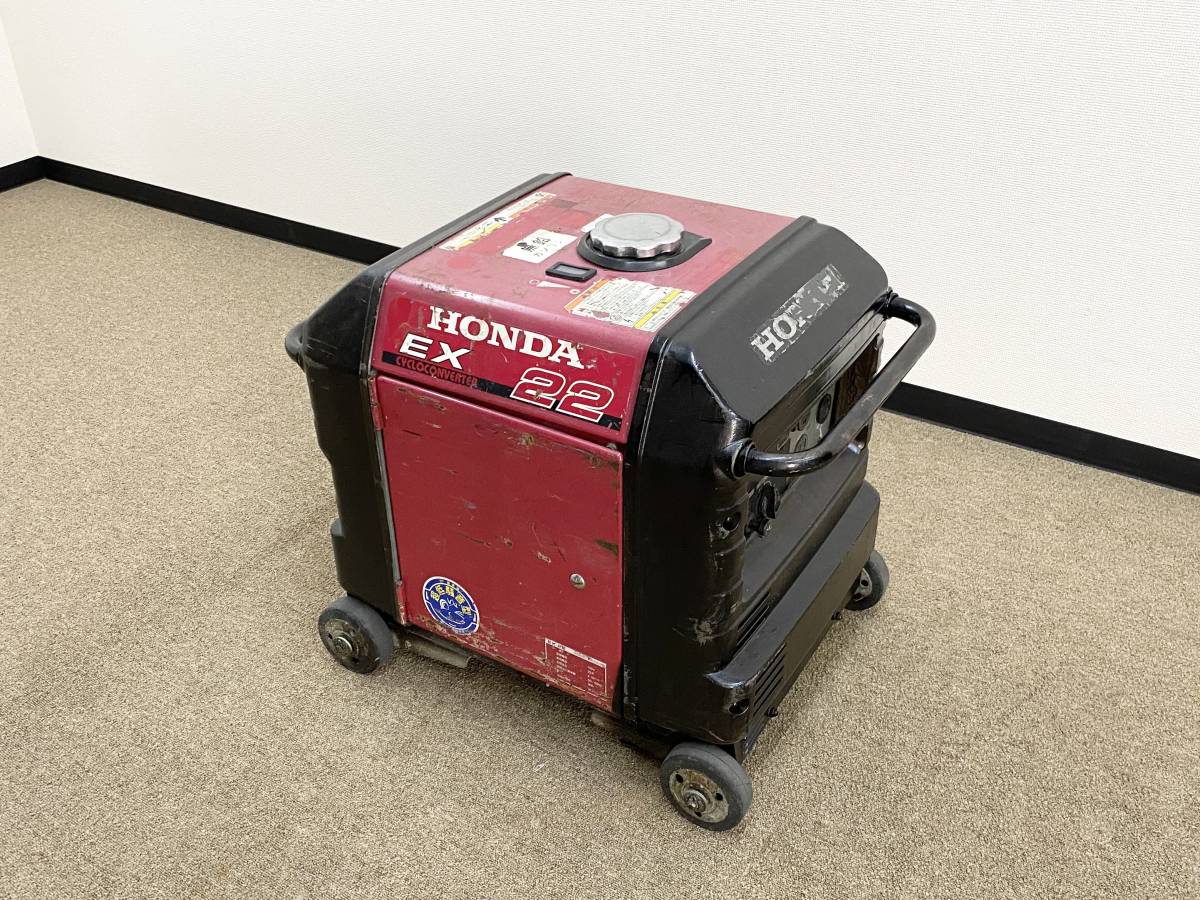 USED◇【ホンダ HONDA 防音型 発電機 CYCLOCONVERTER 2.2kVA モデル