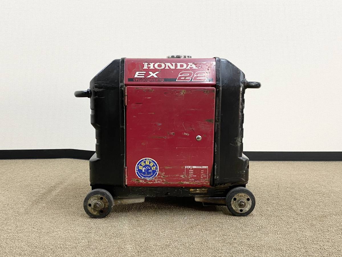 USED◇【ホンダ HONDA 防音型 発電機 CYCLOCONVERTER 2.2kVA モデル