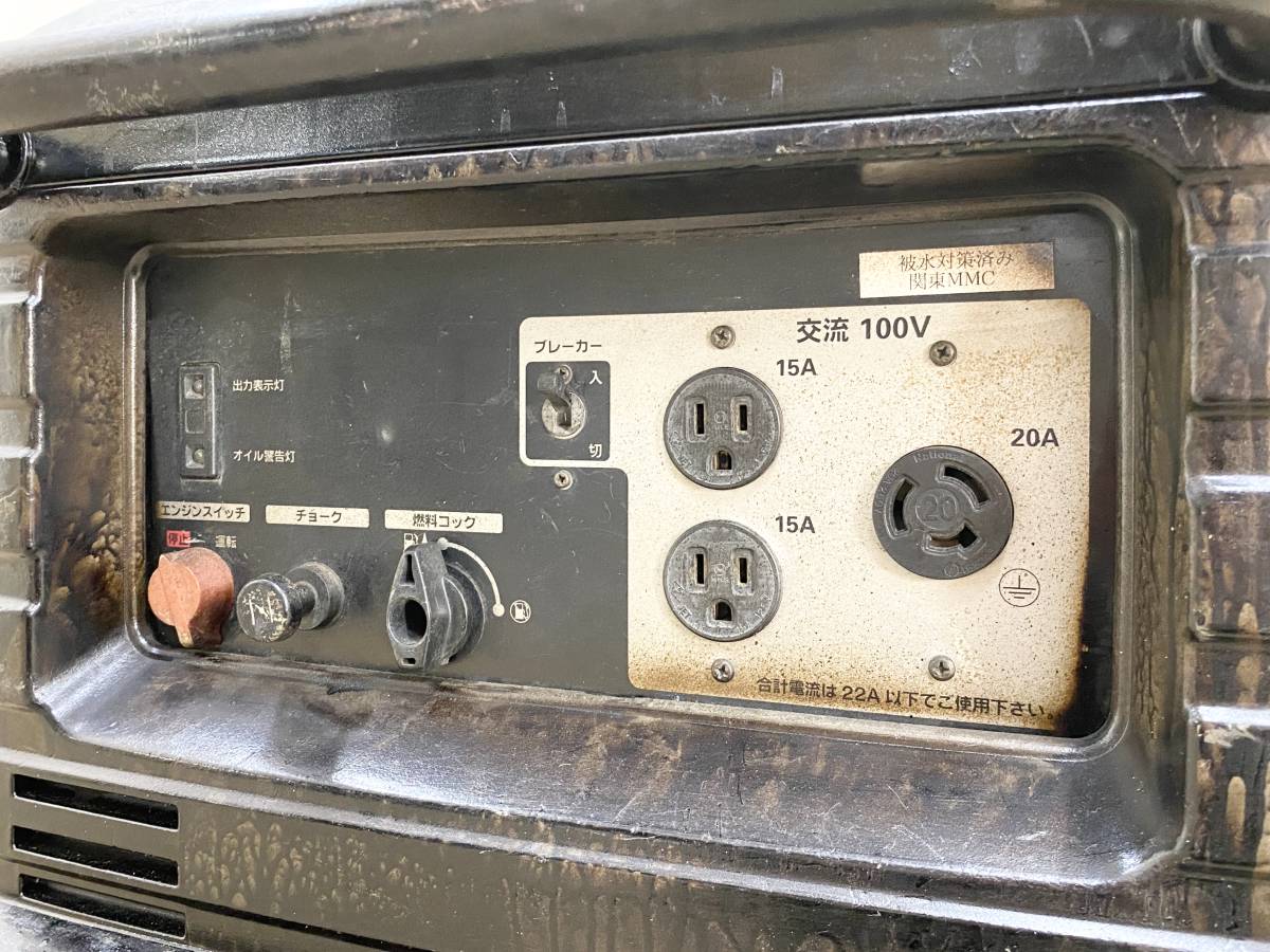 USED◇【ホンダ HONDA 防音型 発電機 CYCLOCONVERTER 2.2kVA モデル
