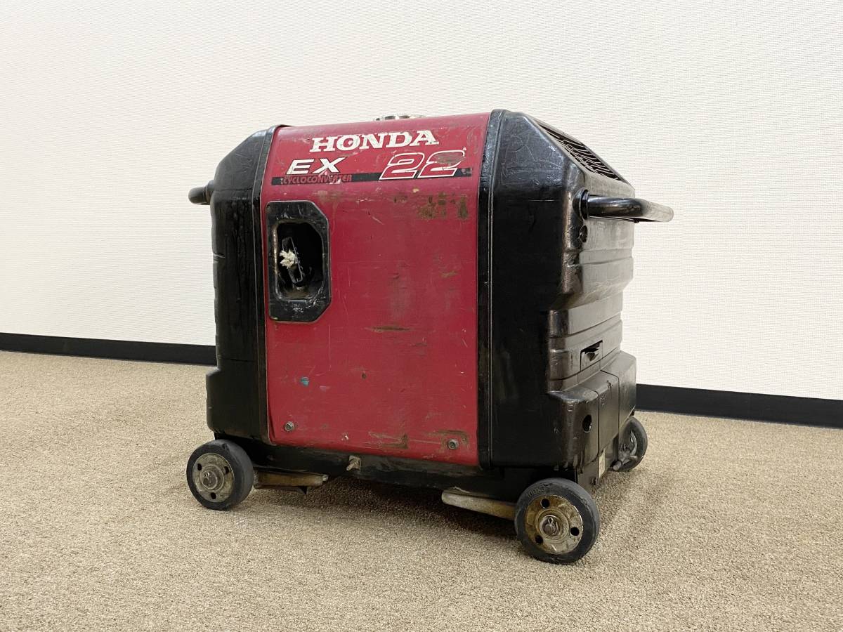USED◇【ホンダ HONDA 防音型 発電機 CYCLOCONVERTER 2.2kVA モデル