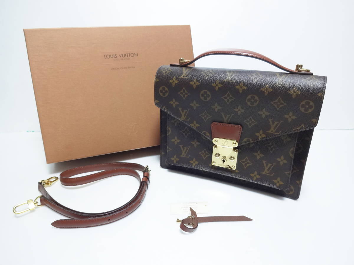 ルイ ヴィトン LOUIS VUITTON モンソー M51187 2WAYバッグ モノグラム 