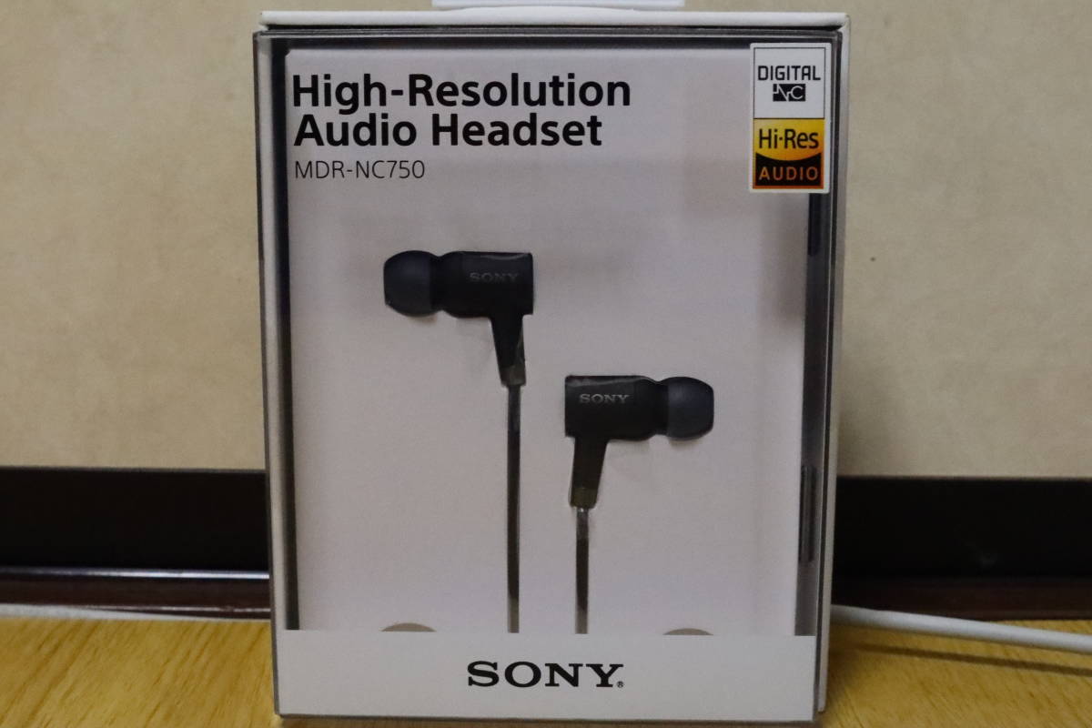 未開封新品 SONY MDR-NC750 ノイズキャンセリング機能搭載 ハイレゾ