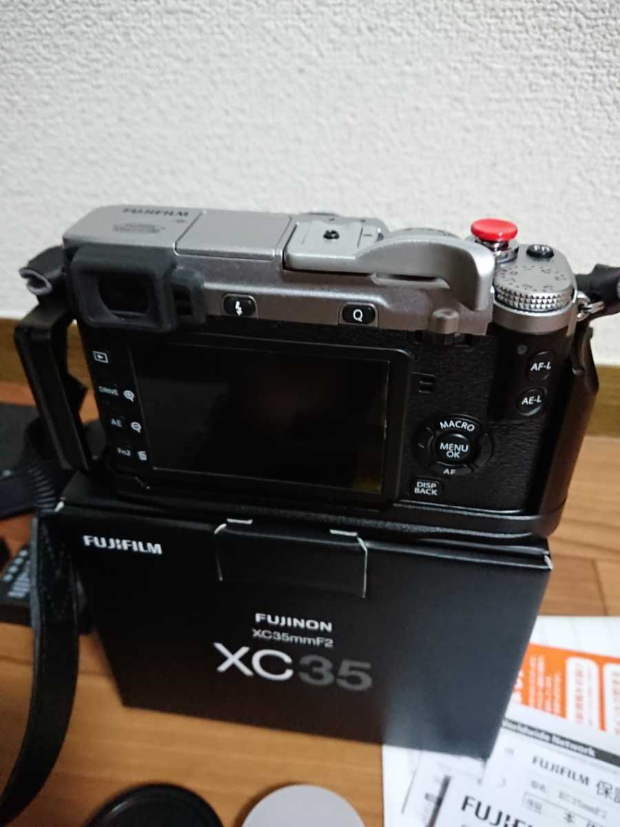 程度良好！ FUJIFILM X-E2 & XC-35mm f2(保証残あり) おまけ多数 