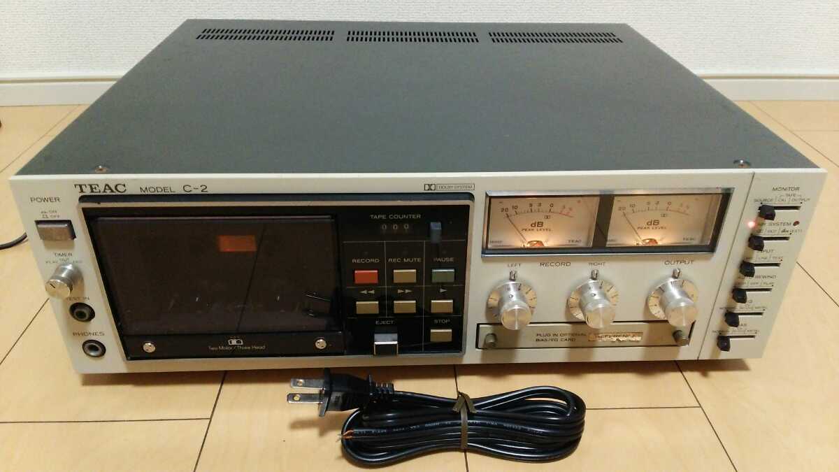 TEAC ティアック カセットデッキ V-5010 ジャンク ☆ 63945-4 名