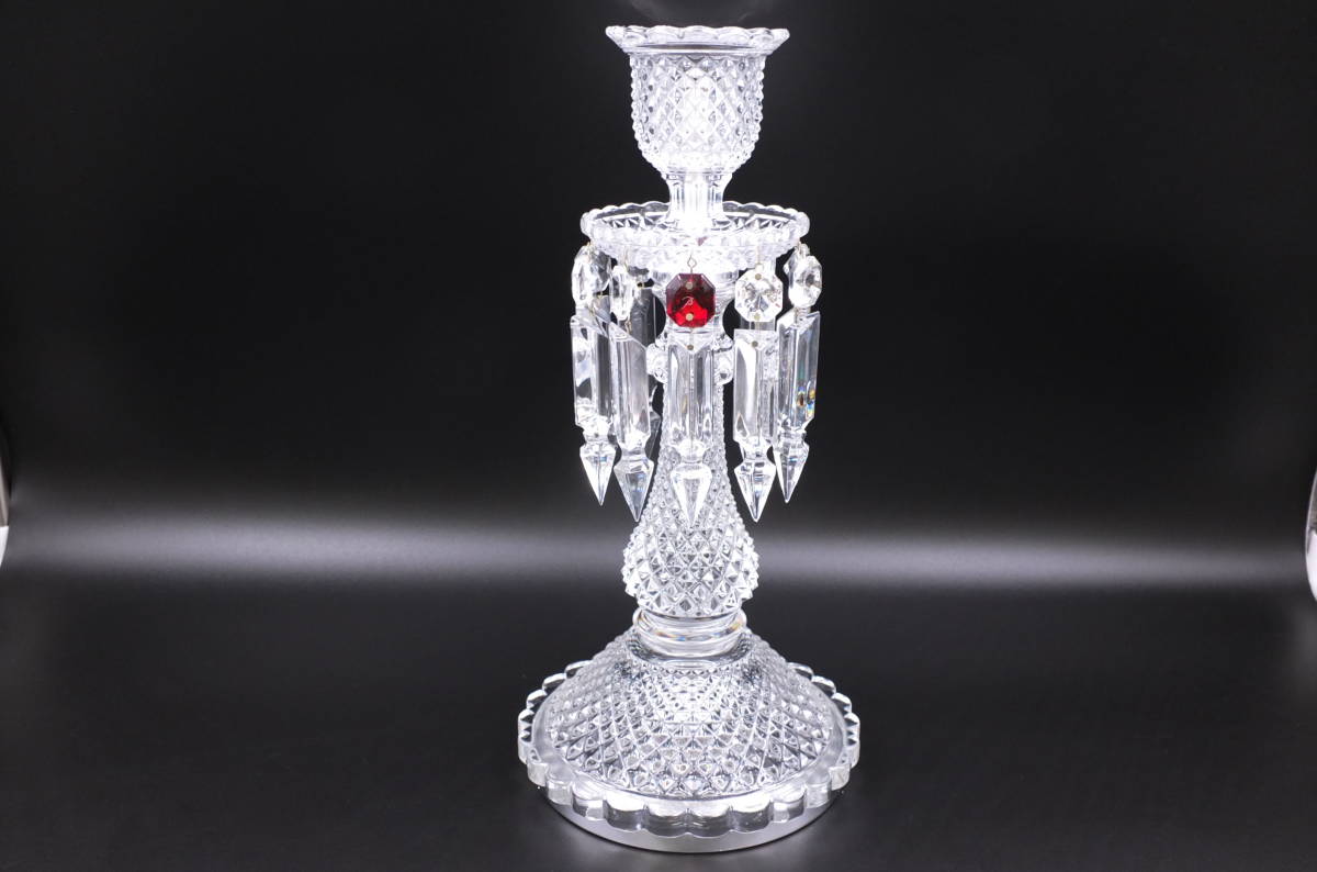バカラ BACCARAT キャンドルホルダー クリスタル 廃盤品 レア