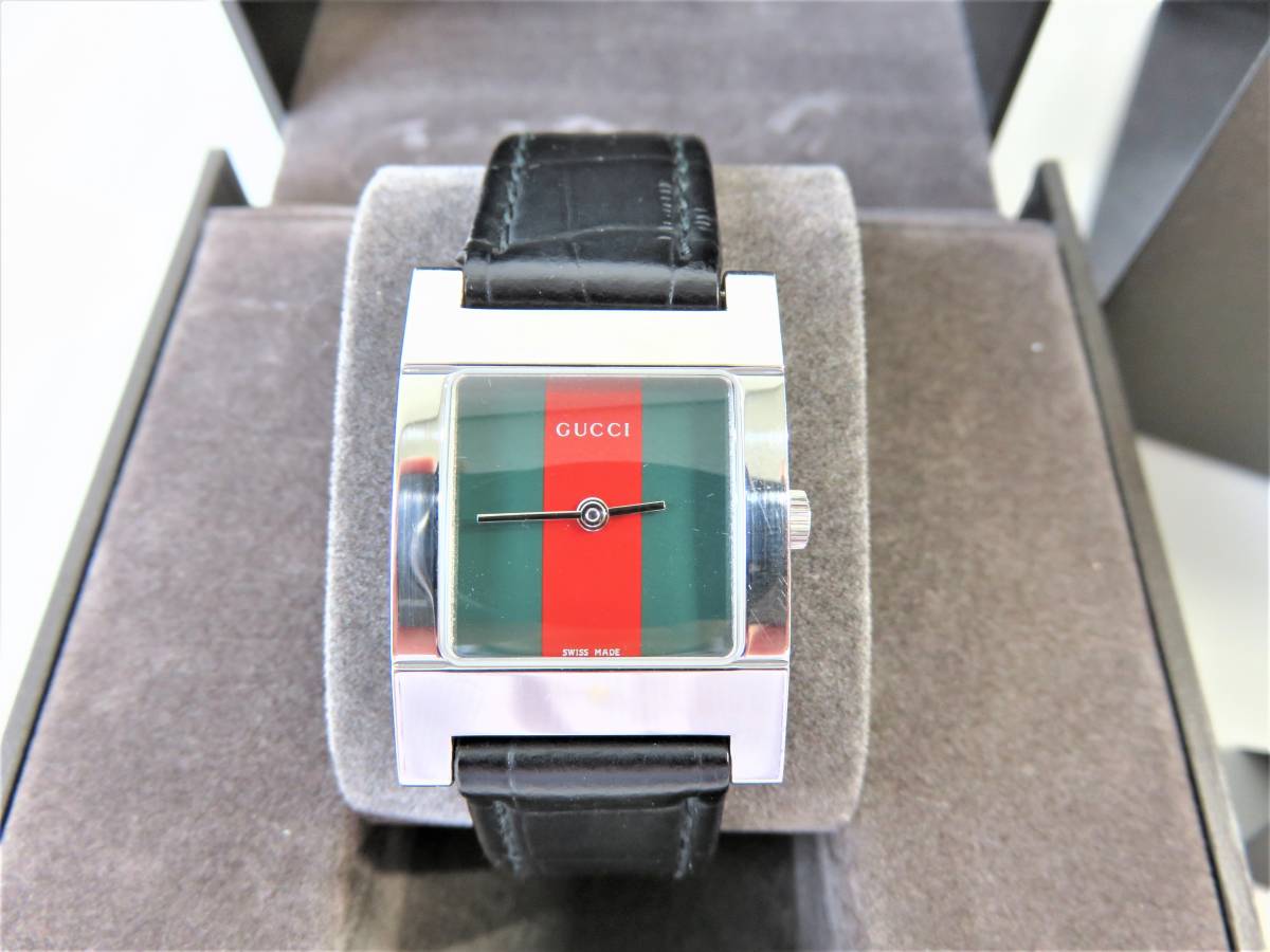 g17【GUCCI】グッチ 7700L レディース クオーツ 腕時計 シェリーライン