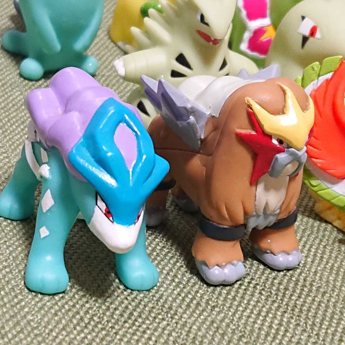 ポケモンキッズ 金銀 15種 ホウオウ ルギア スイクン エンテイ