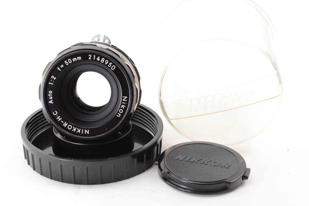 ecoま】ニコン Ai改 NIKKOR-H・C Auto 50mm F2 no.2148950 単焦点