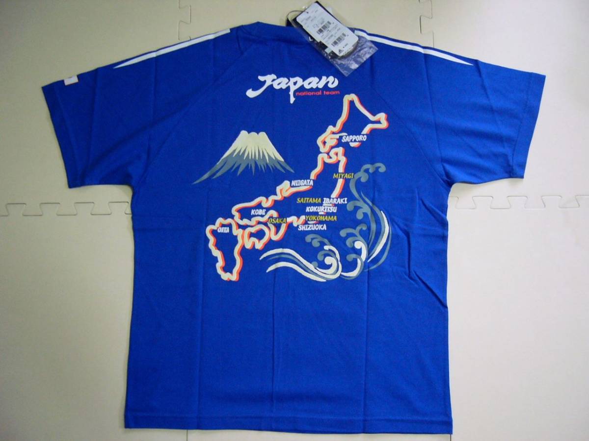 本物保証，大得価 adidas Oサイズ 日本代表Tシャツ ブルー系(XLサイズ以上)｜売買されたオークション情報、yahooの商品情報をアーカイブ公開 - オークファン 半袖シャツ