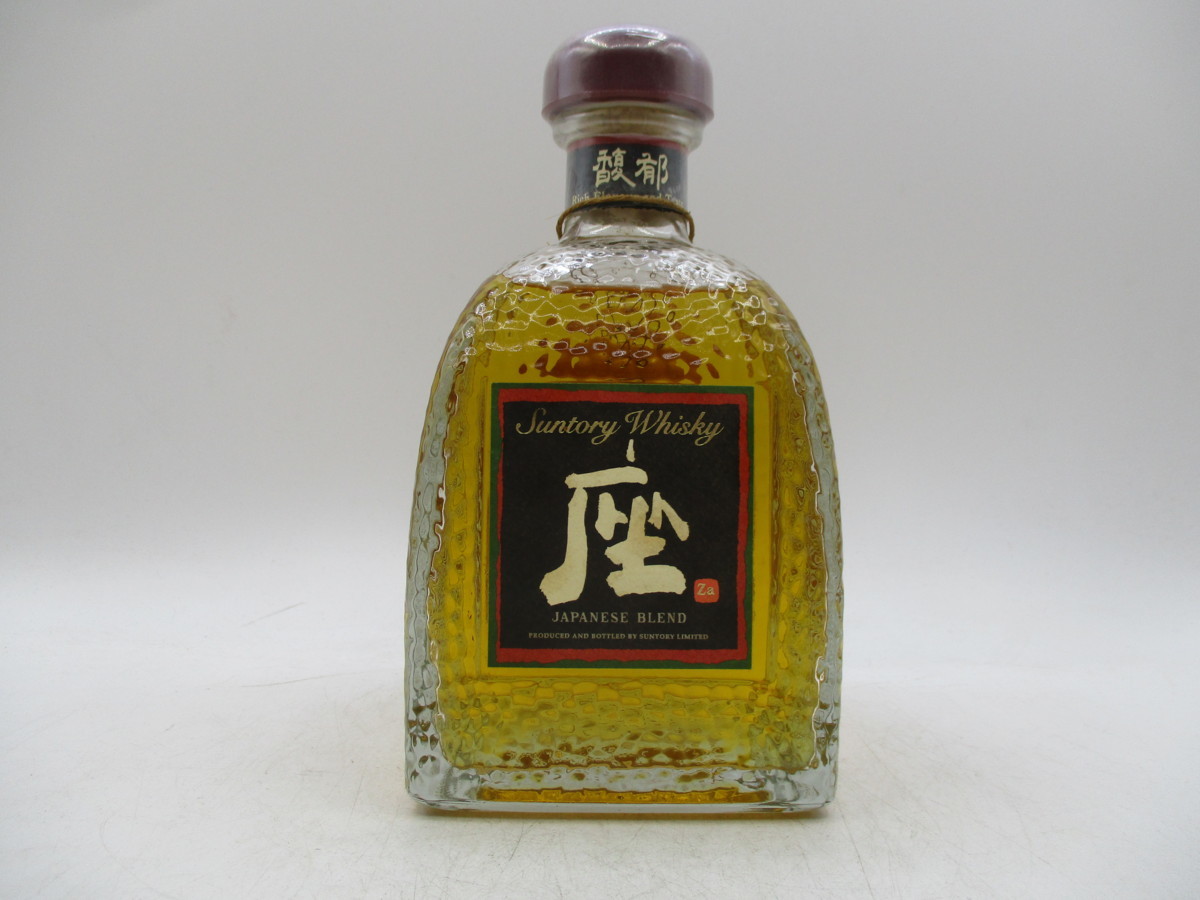 同梱OK商品】SUNTORY WHISKY サントリー ウイスキー 座 国産 JAPANESE