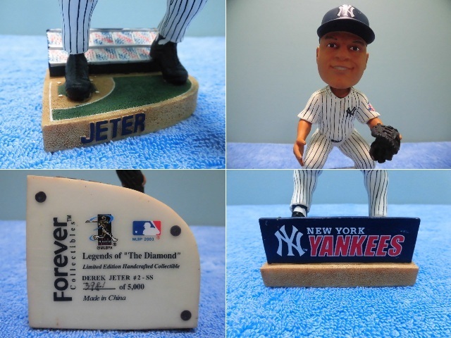 Derek Jeterバブルヘッド デレク ジーター 【サッカーフィギュア