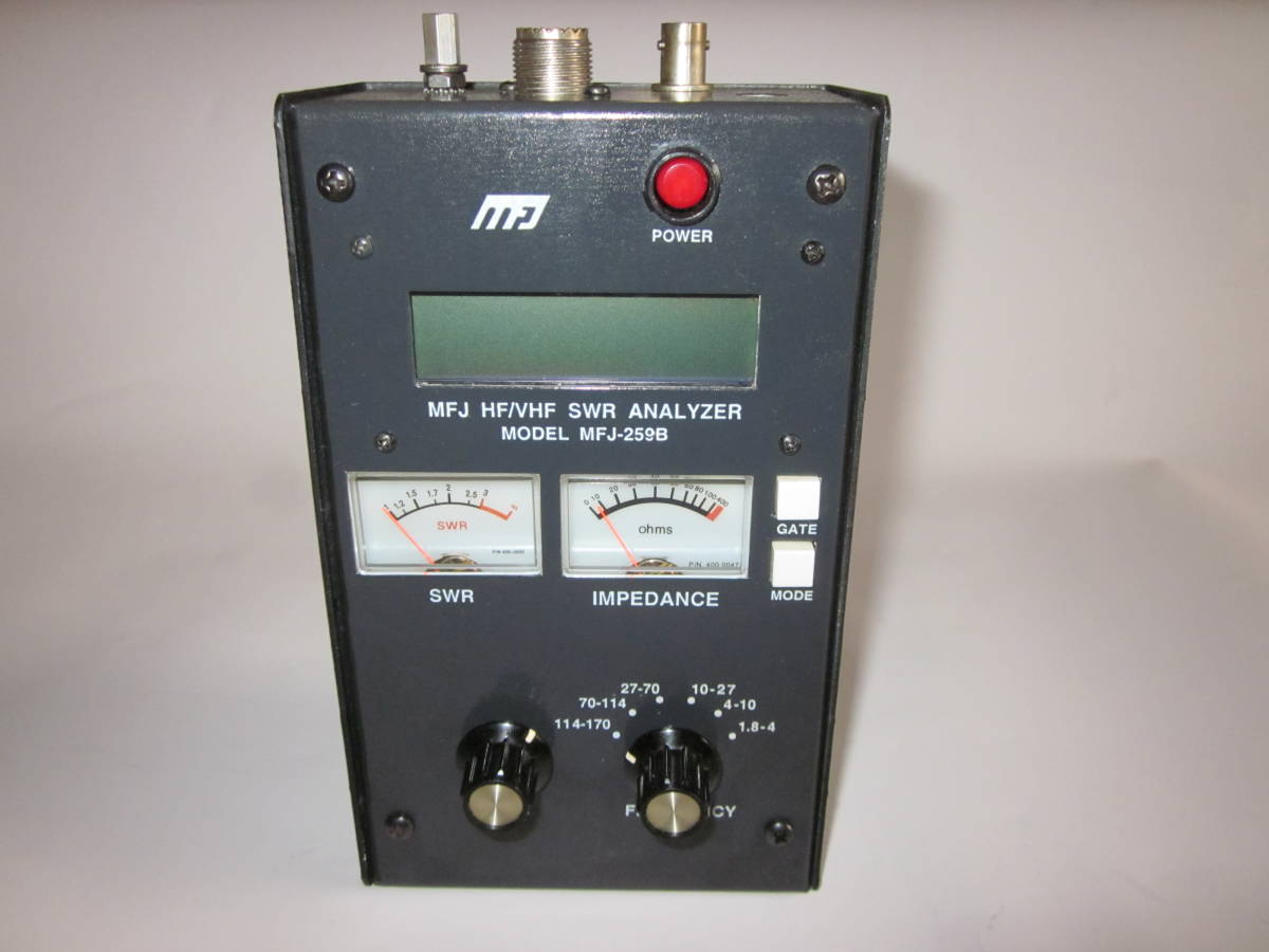 MFJ-259B HF/VHF SWRアンテナアナライザー ジャンク品 【公式通販】
