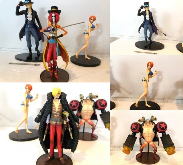 サンジ ナミ チョッパー Log キャラクターズ まとめ ワンピース ルフィ ゾロ ナミ ウソップ サンジ チョッパー ロビン フランキー ブルック ロー サボ フィギュア ONE PIECE 麦わらの一味