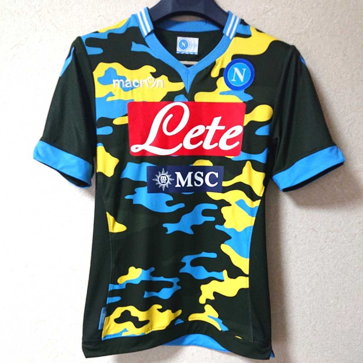 【赤字超特価，得価】 13-14 SSCナポリ 4th 半袖 ユニフォーム オーセンティック エクストリームモデル イタリア(セリエA)｜売買されたオークション情報、yahooの商品情報をアーカイブ公開 - オークファン ユニフォーム