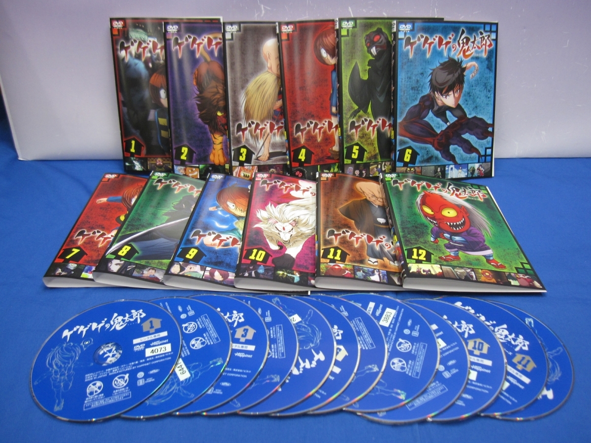 J9 レンタル落ち ゲゲゲの鬼太郎 2019TVシリーズ 1～12巻 DVD