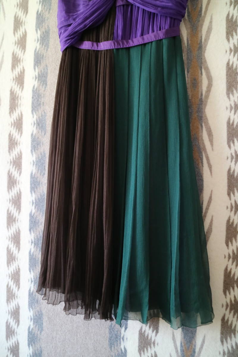 Pradaプラダ 妖艶なシルクシフォンの妖精ドレス ワンピース ロング 売買されたオークション情報 Yahooの商品情報をアーカイブ公開 オークファン Aucfan Com