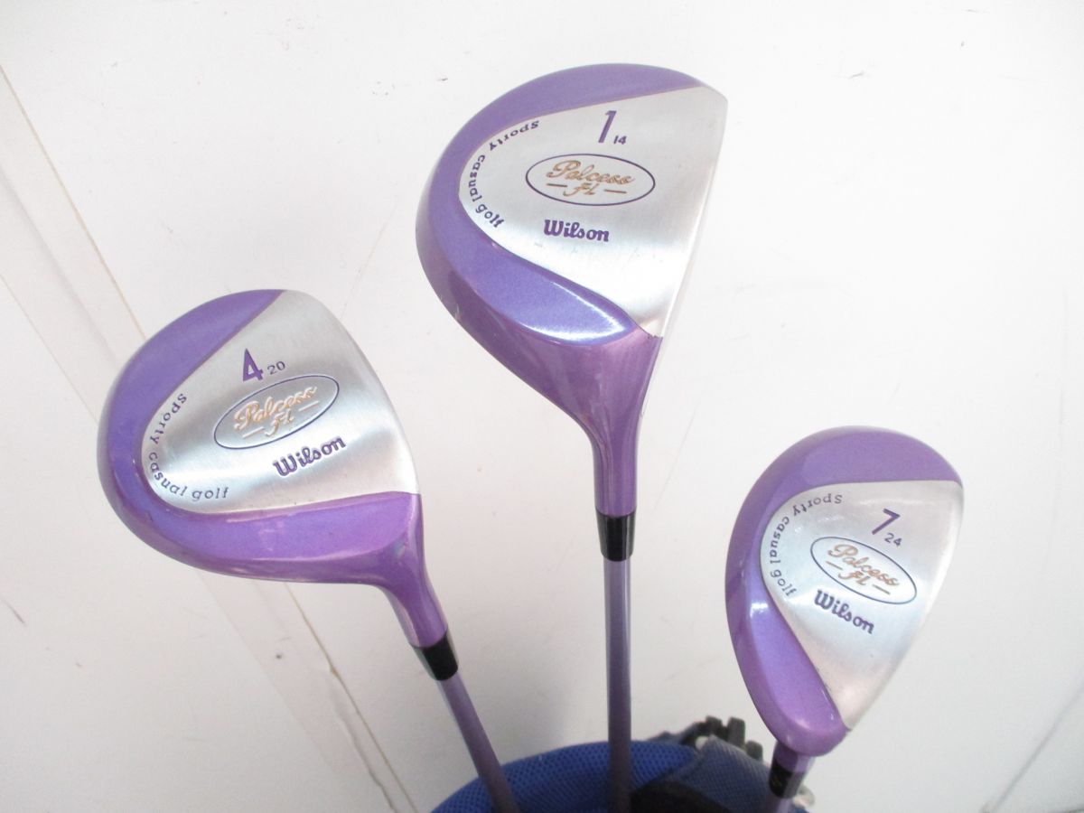 Wilsonレディースゴルフクラブセット Wilson tiara レディース クラブ 