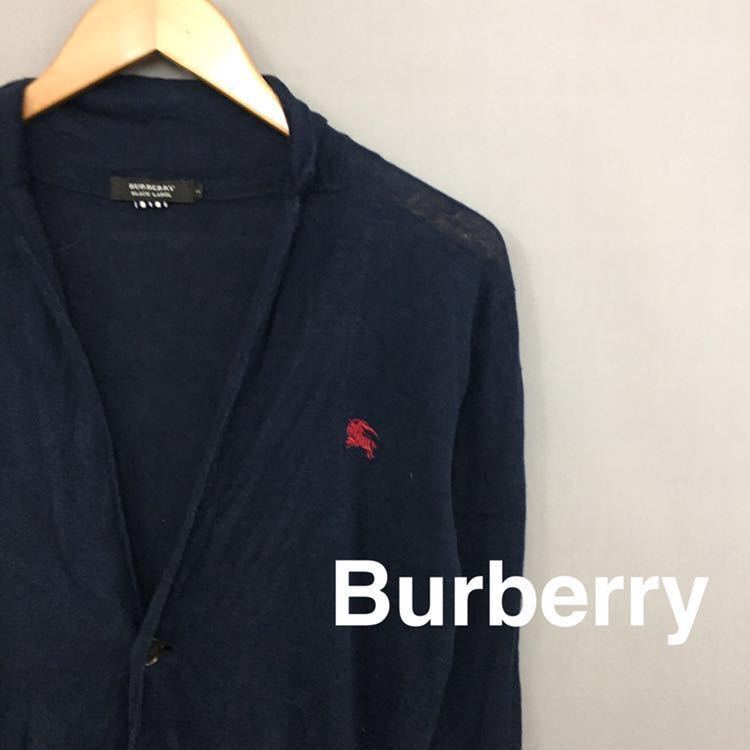 BLACK BURBERRY LABEL - メンズ カーディガン 0 バーバリーブラック