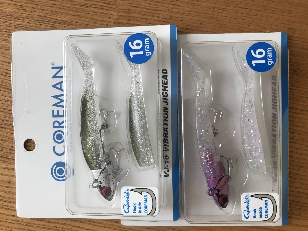 数量限定，新品 激安 コアマン VJ-16バイブレーションジグヘッド 2個セット(バイブレーション)｜売買されたオークション情報、yahooの商品情報をアーカイブ公開 - オークファン 海水