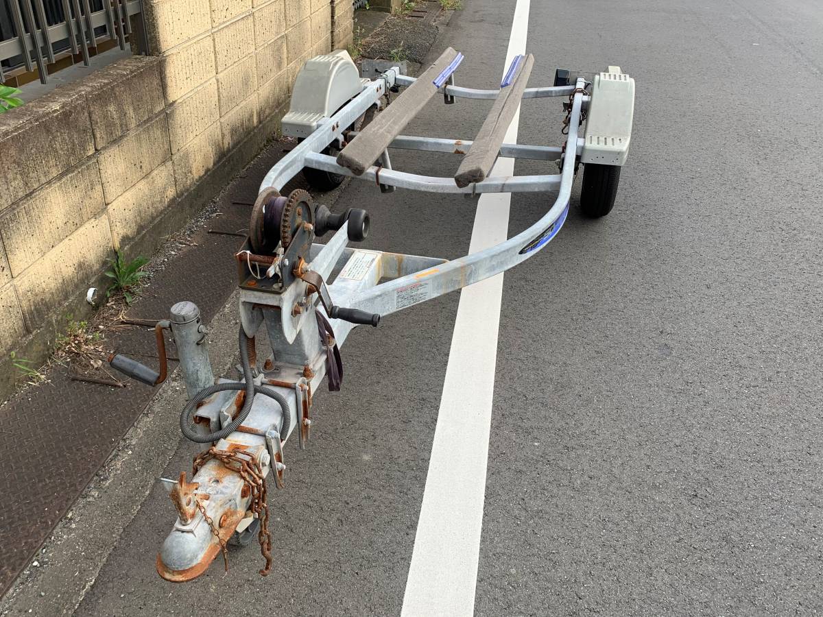 ソレックス SOREX 軽ボートトレーラー ジェットスキー 書類有 