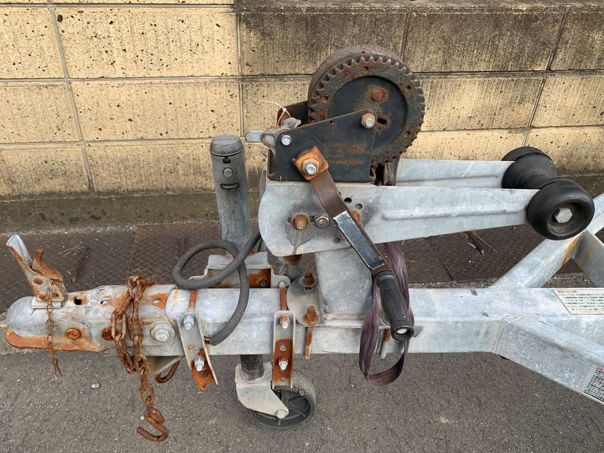 ソレックス SOREX 軽ボートトレーラー ジェットスキー 書類有 