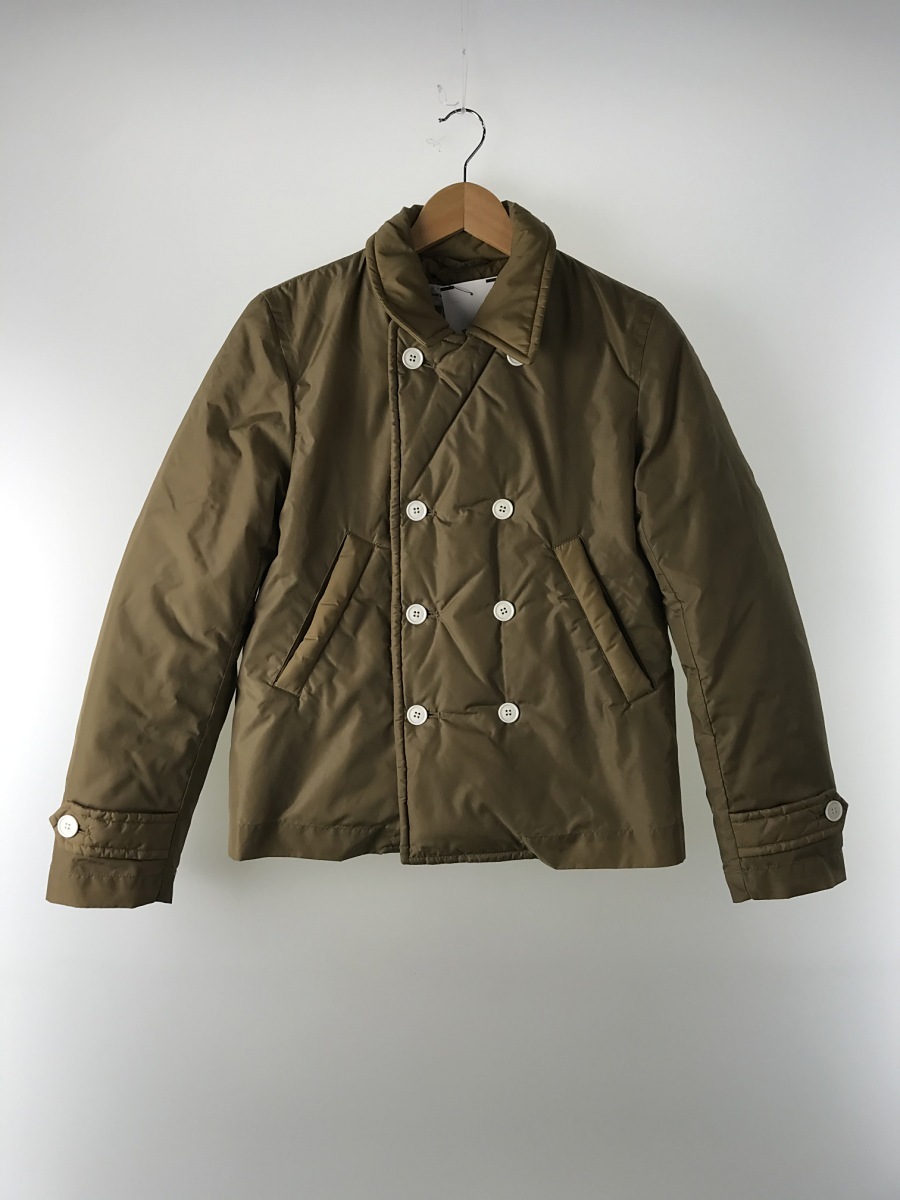 COMME des GARCONS SHIRT◇09AW/中綿ピーコート/XS/ナイロン/CML/無地