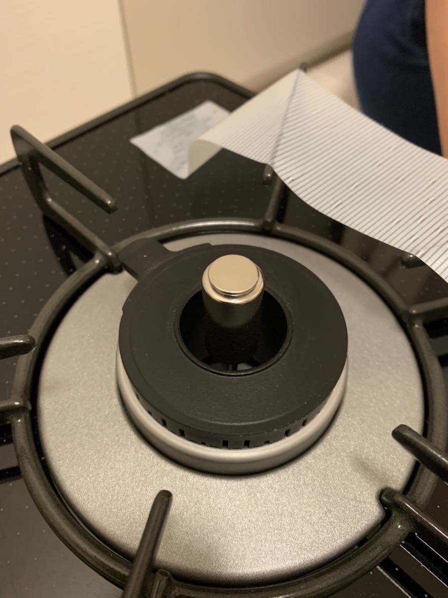 未使用！ リンナイ ビルトインコンロ ガスコンロ ガラストップ 都市ガス _8