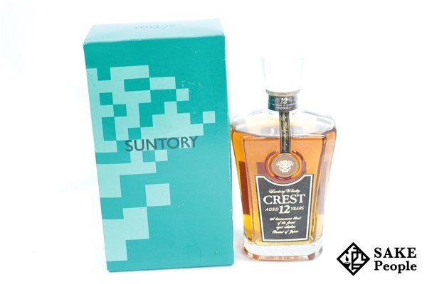 サントリー クレスト12年 700ml ３本セット 埼玉激安 ◇注目! サントリー クレスト 12年 700ml 43% 国産ウイスキー