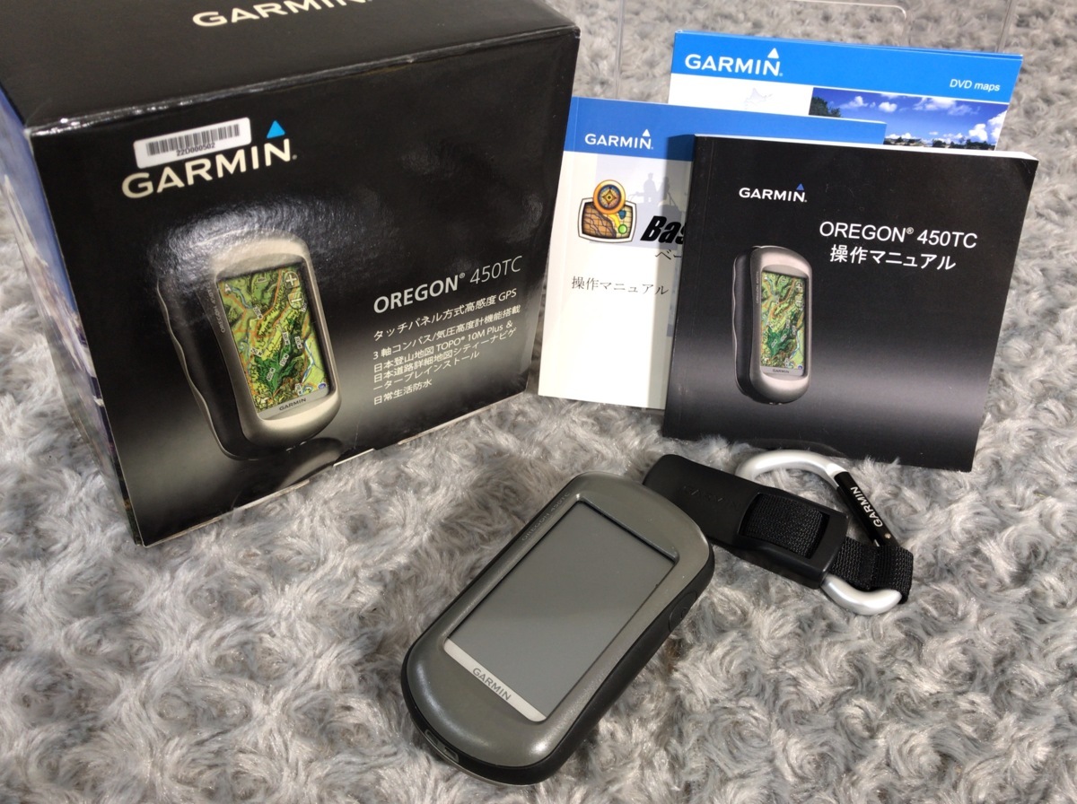  B074T013 Garmin Oregon 450TC 登山 地図 ガーミン(ハンディGPS)｜売買されたオークション情報、yahooの商品情報をアーカイブ公開 - オークファン ハンディGPS