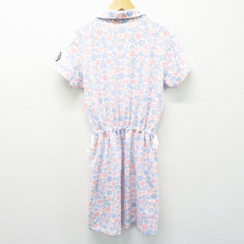 【即決】ROSASEN ロサーセン 半袖ワンピース 花 総柄 ホワイト系 L [240001391702] ゴルフウェア レディース