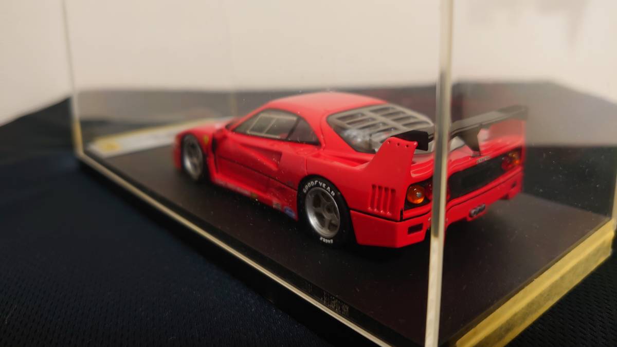 F40 1&frasl;43 Ferrari Eidolon Make up Light Weight in Version Black アイドロン 0 1 Silver ABG294