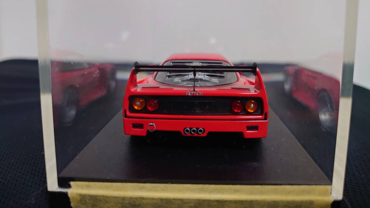 F40 1&frasl;43 Ferrari Eidolon Make up Light Weight in Version Black アイドロン 0 1 Silver ABG294