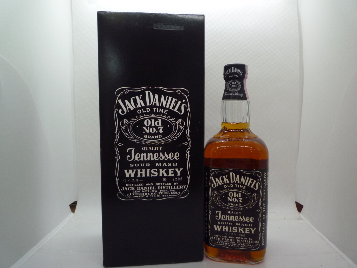 古酒 未開栓】【1000円スタート】JACK DANIEL'S Old No.7 ジャック