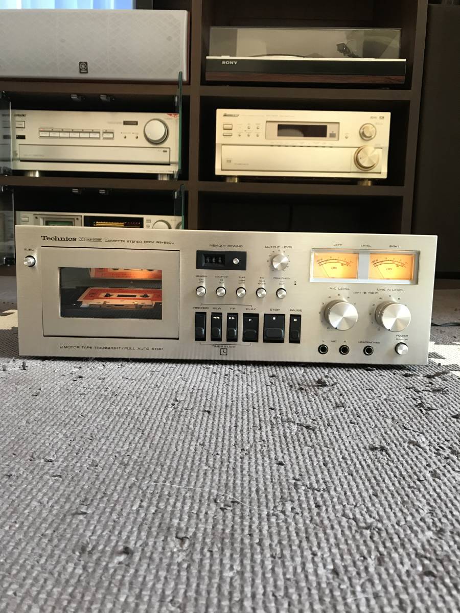 1976 Technics RS650U カセットデッキ 美品？ - Yahoo!オークション