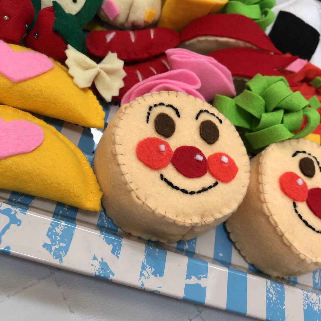フェルトおままごとアンパンマンケーキセット ままごとセット布おもちゃ ままごとセット 売買されたオークション情報 Yahooの商品情報をアーカイブ公開 オークファン Aucfan Com