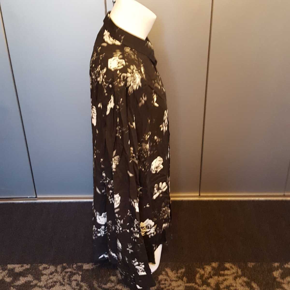 H M 柄シャツ 花柄 黒 長袖 トップス 長袖シャツ 売買されたオークション情報 Yahooの商品情報をアーカイブ公開 オークファン Aucfan Com