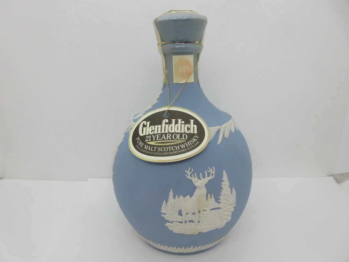 グレンフィディック 21年 ピュアモルト 陶器 Glenfiddich PURE MALT