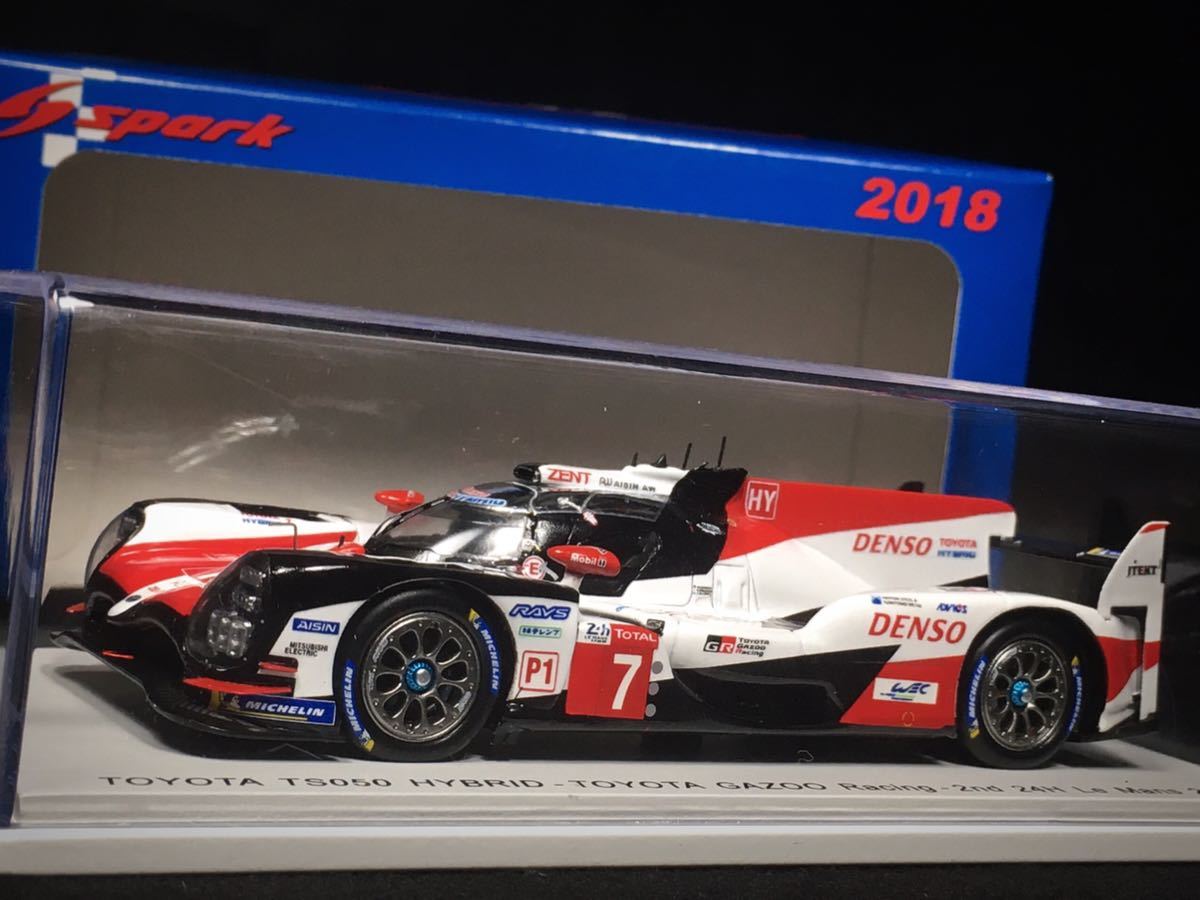 スパーク 1/43 トヨタ TS050 ハイブリッド GAZOO レーシング #7 ルマン