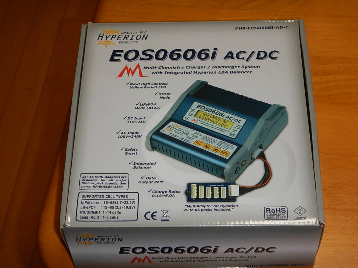 HYPERION EOS 0606i マルチ充電器 ラジコン バッテリー