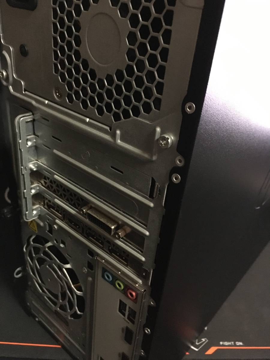 hp ENVY 750-170jp/CT i5 6400 16GB GTX960 ゲーミングPC